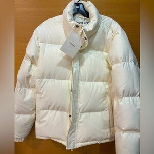 Madhappy white puffer jacket
